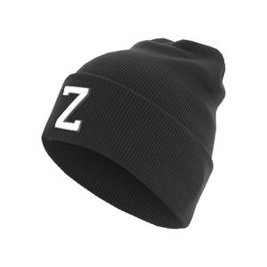 bonnet-masterdis-letter-cuff-z-blanc-tu