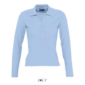 11317-200-polo-femme-sol-s-podium-bleu-ciel-pique
