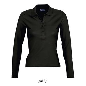 11317-312-polo-femme-sol-s-podium-noir