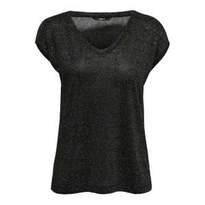 15136069-2500405-t-shirt-femme-only-silvery-manches-courtes-col-v-lurex-black