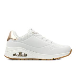 155196-wht-baskets-femme-skechers-uno-shimmer-away-blanc-marron