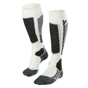 16531-2060-mi-bas-femme-falke-sk2-cashmere-blanc-gris-fonce-gris