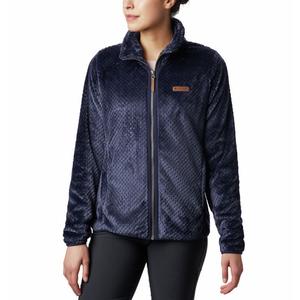 1819791-472-veste-zippee-femme-columbia-fire-side-ii-sherpa-bleu-marine