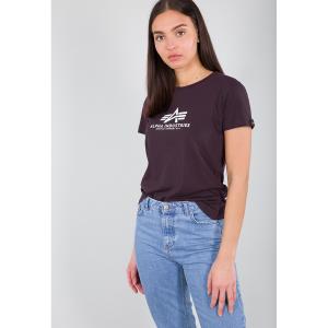 196051-21-t-shirt-femme-alpha-industries-new-basic-marron-fonce