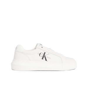 yw0yw00823-baskets-basses-cuir-femme-calvin-klein-blanc