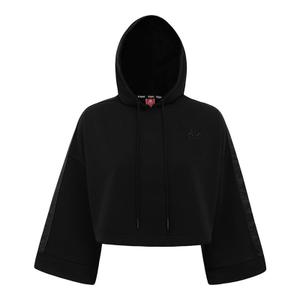 3030ci0-005-sweatshirt-a-capuche-femme-kappa-authentic-allas-noir