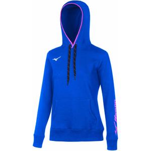 sweatshirt-a-capuche-femme-mizuno-wom-bleu-royal