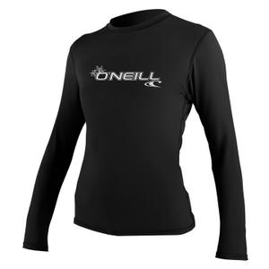 4340-002-t-shirt-a-manches-longues-femme-o-neill-basic-skins-sun-black