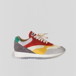 baskets-femme-bronx-linkk-up-jaune-moutarde-rouge-gris