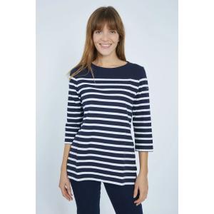 75965-b18-mariniere-femme-armor-lux-brest-noir-blanc