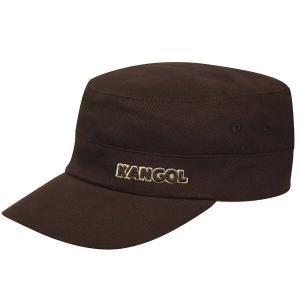 9720bc-br204-casquette-kangol-coton-twill-army-brown