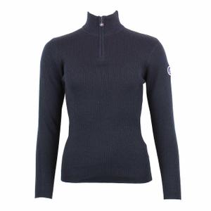 acharly-fo-bleu-nuit-pull-col-roule-demi-zip-femme-peak-mountain-acharly-bleu-nuit