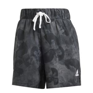 in7318-short-tisse-femme-adidas-floral-graphic-grefiv-carbon-black