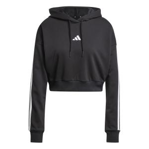 je0017-sweatshirt-a-capuche-court-french-terry-femme-adidas-essentials-3-stripes-black-white