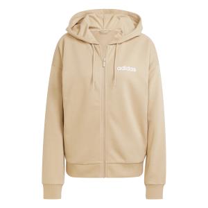 jy4894-sweatshirt-a-capuche-full-zip-femme-adidas-essentials-linear-french-terry-beige