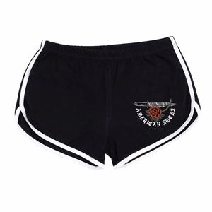 asg084-short-femme-american-socks-fake-love-black-design