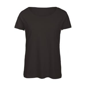 cgtw056-black-t-shirt-col-rond-femme-b-c-triblend-black