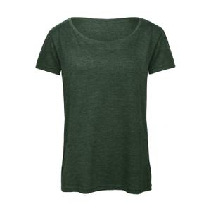 cgtw056-heatherforest-t-shirt-col-rond-femme-b-c-triblend-heather-forest