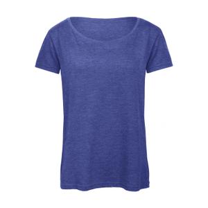 cgtw056-heatherroyalblue-t-shirt-col-rond-femme-b-c-triblend-heather-royal-blue