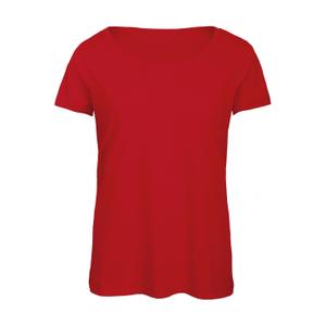 cgtw056-red-t-shirt-col-rond-femme-b-c-triblend-red