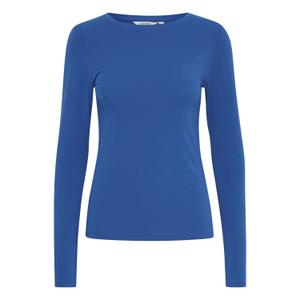 20807594-194050-t-shirt-manches-longues-femme-b-young-pamila-nautical-blue