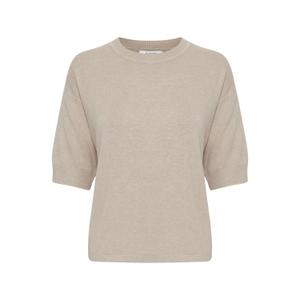 20814397-1513041-t-shirt-en-maille-femme-b-young-mmorla-humus-melange