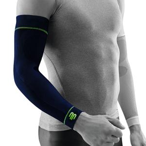 29355011500043-manchon-de-compression-sportif-extra-long-bauerfeind-marine-blue