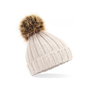 b412-oatmeal-bonnet-pom-pom-fausse-fourure-epais-femme-beechfield-oatmeal-tu