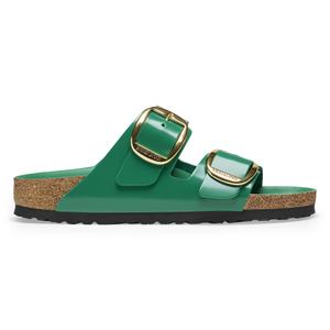 1025239-1025383-mules-femme-birkenstock-arizona-big-buckle-natural-leather-patent-high-shine-digital-green