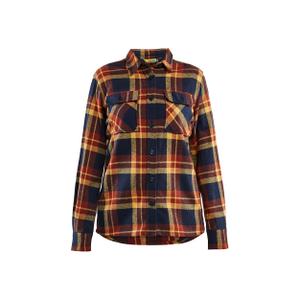 321811685986-3218-chemise-flanelle-femme-blaklader-rouge-brique-marine-fonce