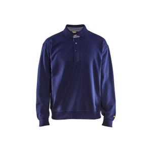 337011588900-3370-sweatshirt-col-polo-femme-blaklader-marine