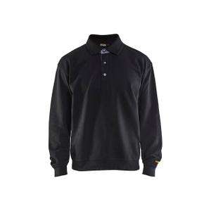 337011589900-3370-sweatshirt-col-polo-femme-blaklader-noir-noir