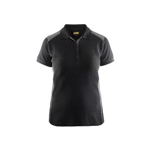339010509994-3390-polo-femme-blaklader-noir-gris-clair