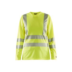 348510133300-3485-t-shirt-manches-longues-anti-odeur-anti-uv-femme-blaklader-jaune-fluo