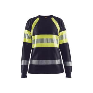349417618933-3494-t-shirt-manches-longues-retardant-flamme-femme-blaklader-marine-jaune-fluo