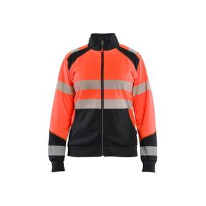 350825285599-3508-sweatshirt-zippe-haute-visibilite-femme-blaklader-rouge-noir