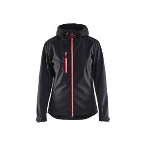 491925179956-4919-veste-impermeable-a-capuche-femme-blaklader-noir-rouge