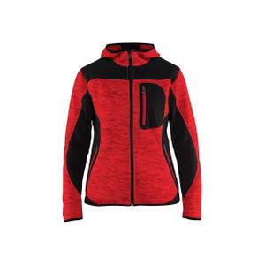 493121175699-4931-sweatshirt-a-capuche-femme-blaklader-rouge-noir