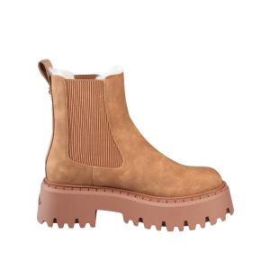 1270121-bottines-femme-buffalo-aspen-chelsea-warm-cognac