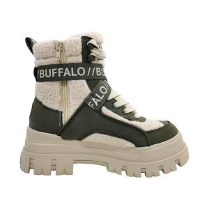 1622490-bottines-femme-buffalo-aspha-com1-warm-khaki-cream