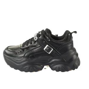 1636292-baskets-femme-buffalo-bliss-glam-vegan-nappa-black-silver