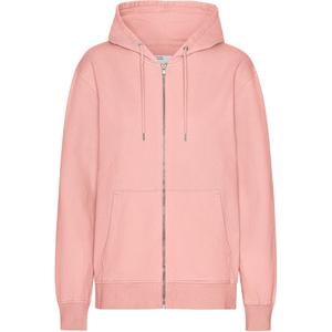 cs1007-brightcoral-sweatshirt-a-capuche-zippee-colorful-standard-classic-organic-bright-coral