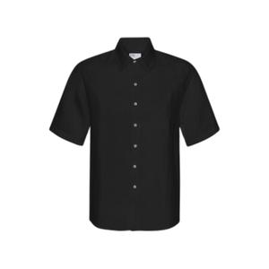 cs4010-deepblack-chemise-en-lin-colorful-standard-deep-black