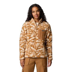 2085734-224-polaire-1-4-zip-femme-columbia-west-bend-ii-marron