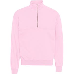 cs1014-flamingopink-sweatshirt-1-4-zip-colorful-standard-organic-flamingo-pink