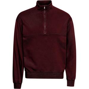 cs1014-oxbloodred-sweatshirt-1-4-zip-colorful-standard-organic-oxblood-red