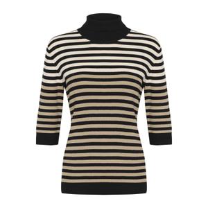 50111370-106916-pullover-col-roule-cotele-femme-culture-annemette-black-whitecap-dune