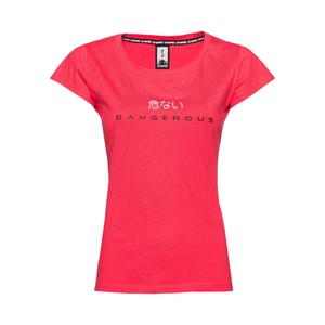 dlts135-04041-t-shirt-femme-dangerous-dngrs-loud-pink-white
