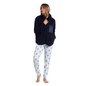 67130-0-000204-peignoir-chaud-manches-longues-femme-disney-mickey-new-york-azul