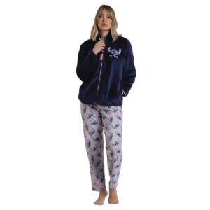 67178-0-000216-peignoir-chaud-manches-longues-femme-disney-stitch-faces-marino